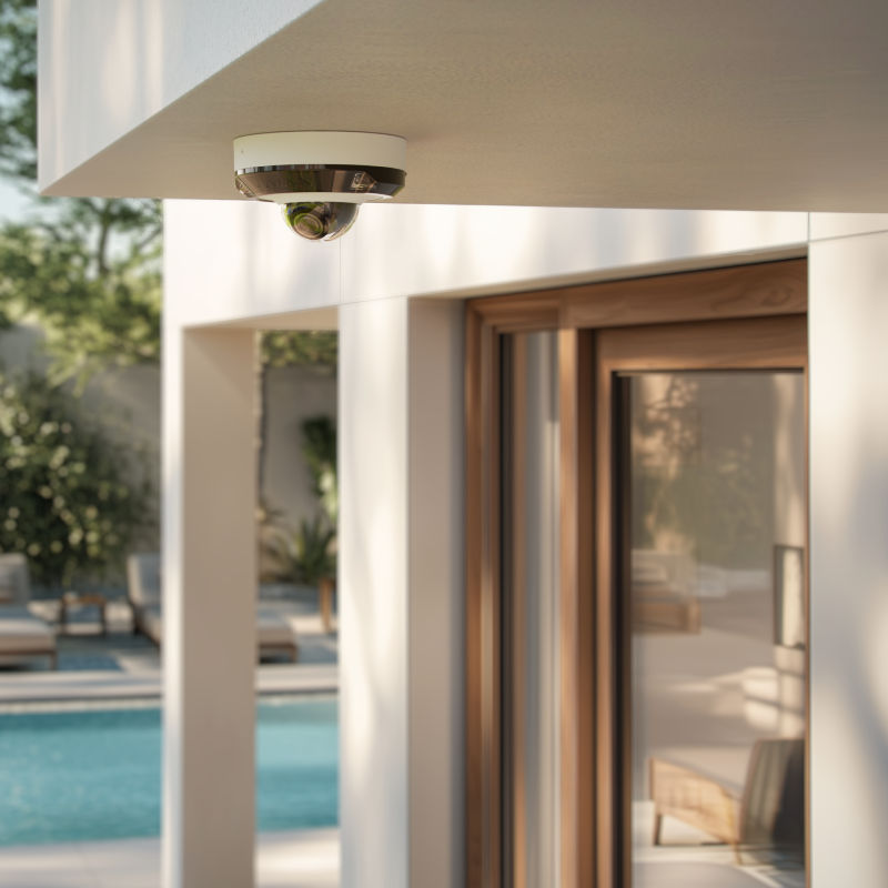 Ajax DomeCam Mini - Überwachungskamera am Hauseingang